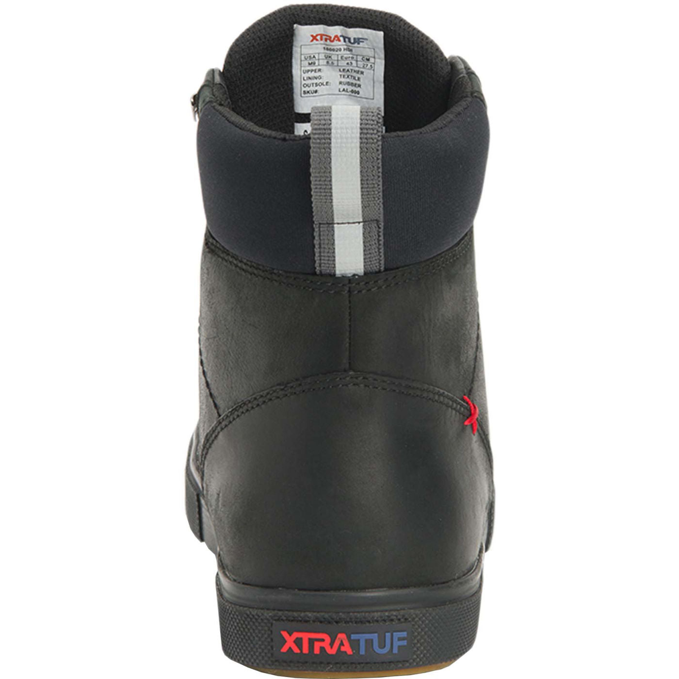 Men's Leather Lace Ankle Deck Boot - Image 5