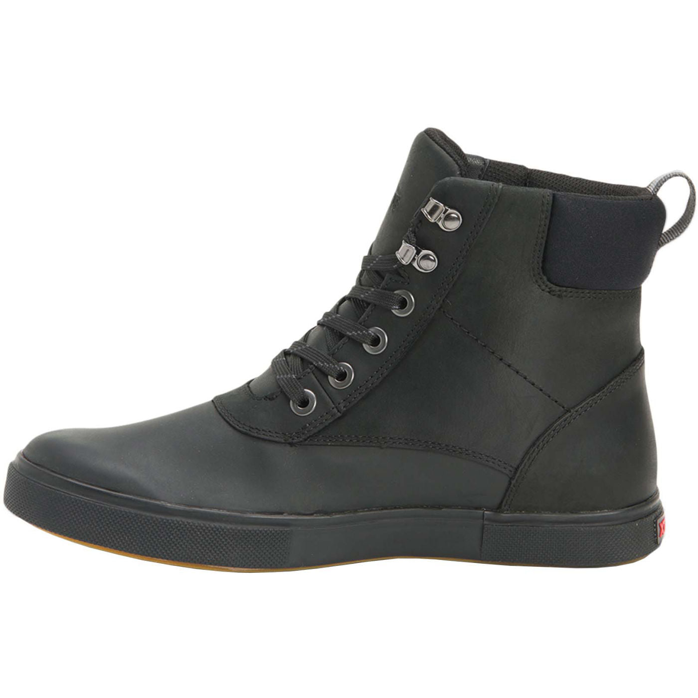 Men's Leather Lace Ankle Deck Boot - Image 6