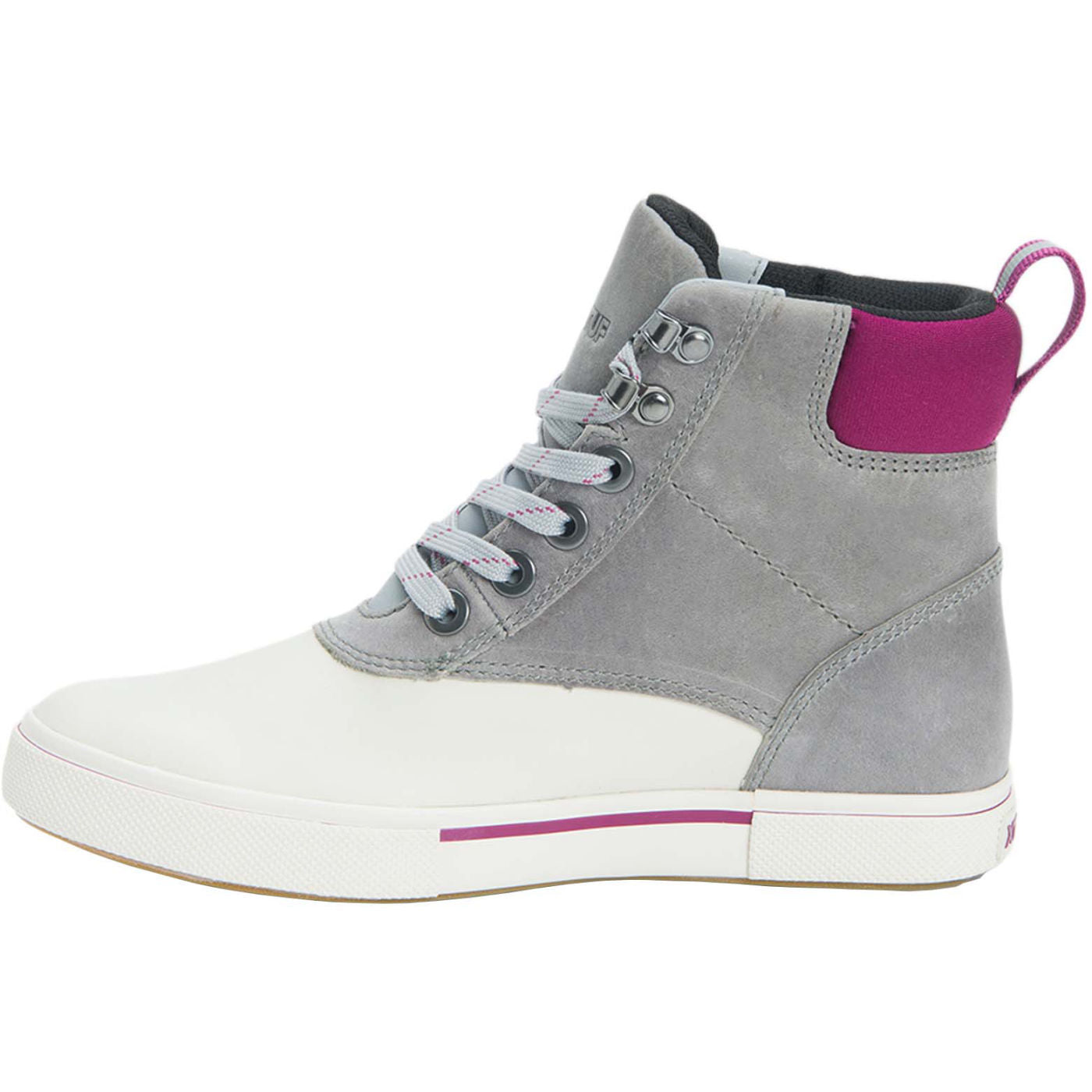 Women's Leather Lace Ankle Deck Boot - Image 6