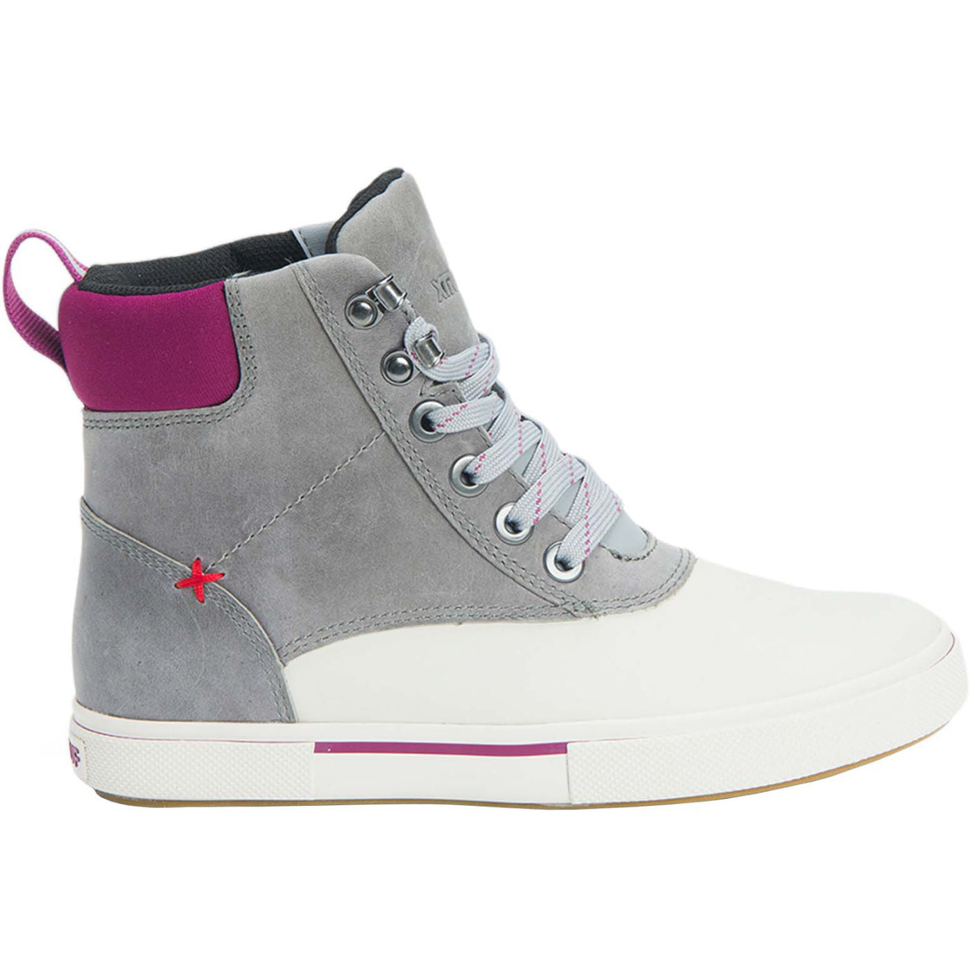 Women's Leather Lace Ankle Deck Boot - Image 3