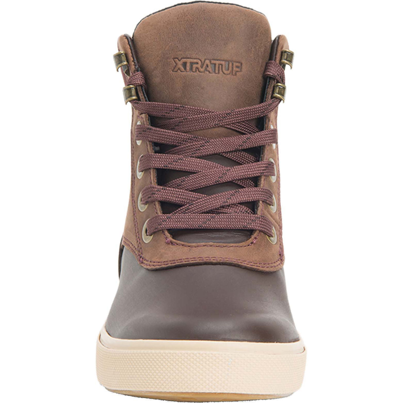 Women's Leather Lace Ankle Deck Boot - Image 5