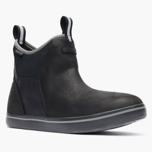 Men's Leather Ankle Deck Boot