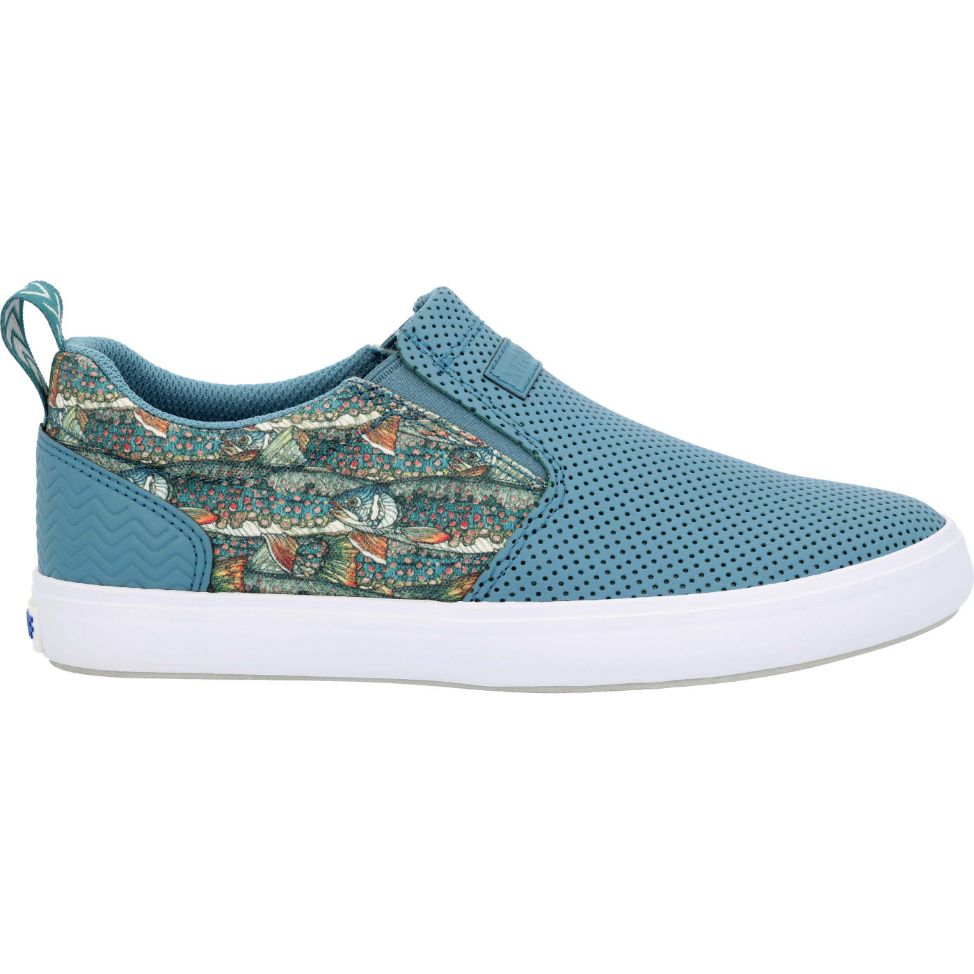Women's Fishe®wear Leather Sharkbyte Deck Shoe - Image 4
