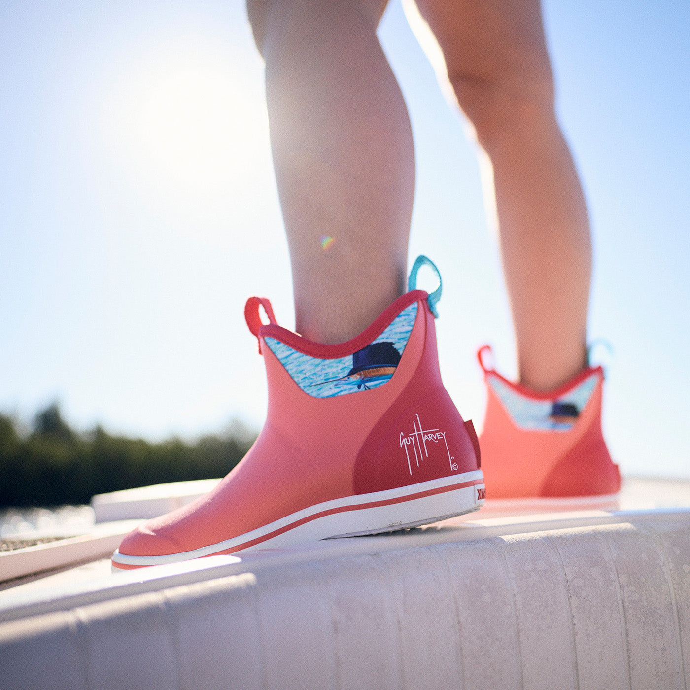 Women's Ankle Deck Boot Guy Harvey - Image 2