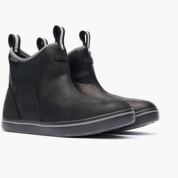Women's Leather Ankle Deck Boot - Image 6