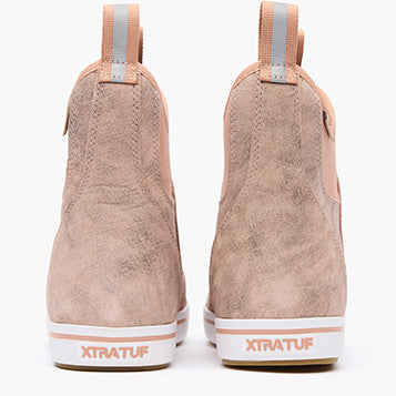 Women's Leather Ankle Deck Boot - Image 6