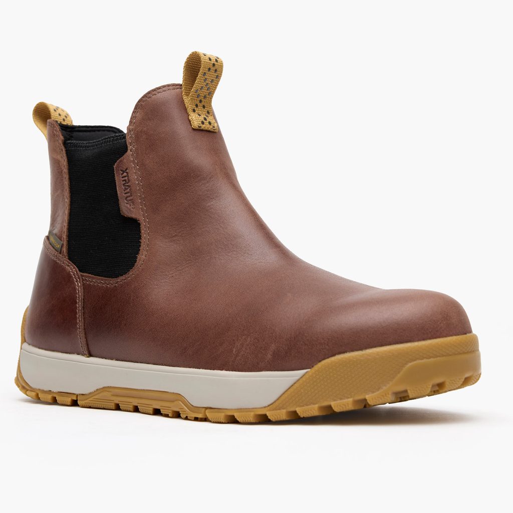 Men's Leather Ankle Deck Boot