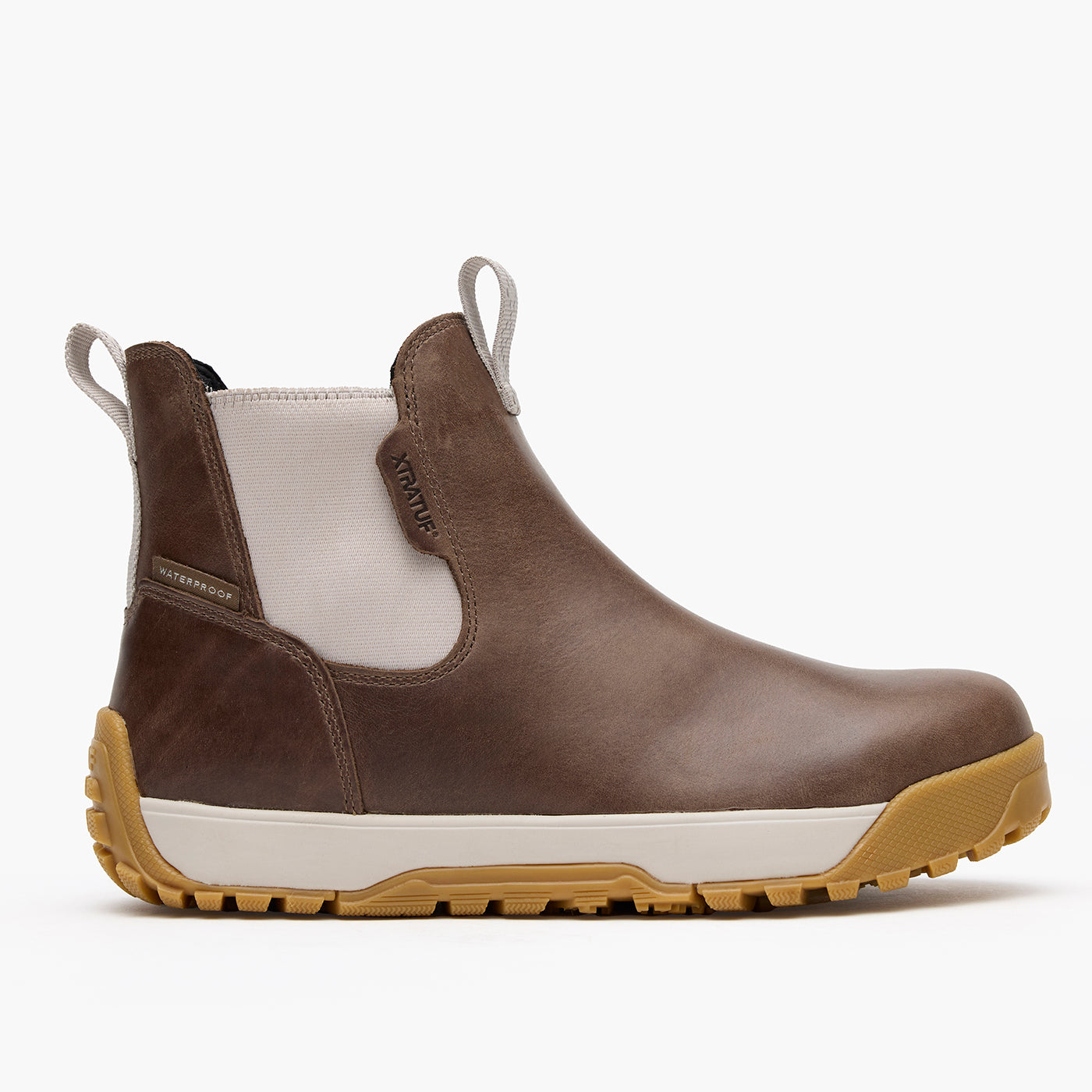 Women's Leather Ankle Deck Boot - Image 3