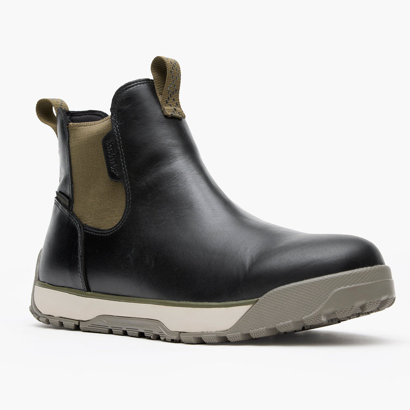 Men's Leather Ankle Deck Boot
